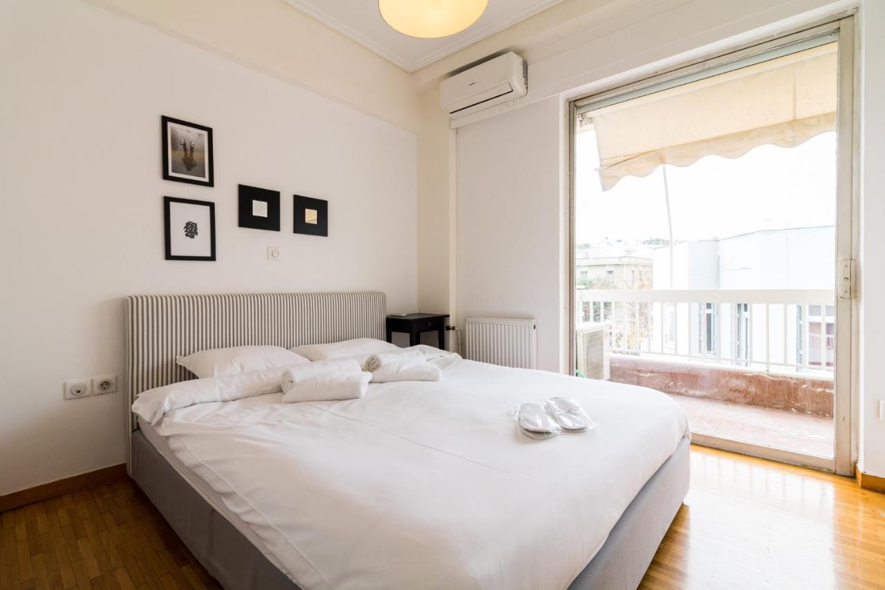 Deco Marble Apt With Acropolis View Aten Exteriör bild